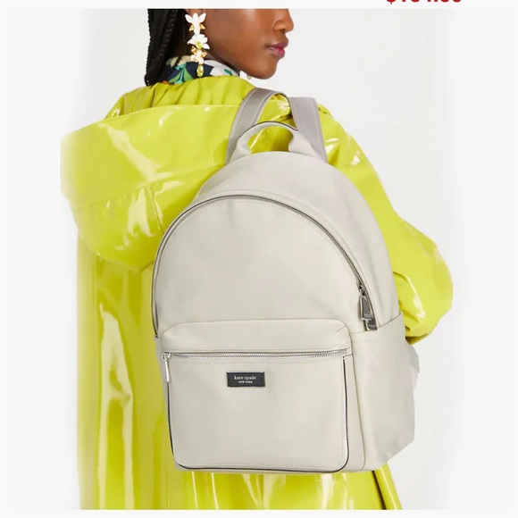 NWT Kate Spade Sam Icon KSNYL Nylon Medium Backpack main image 4